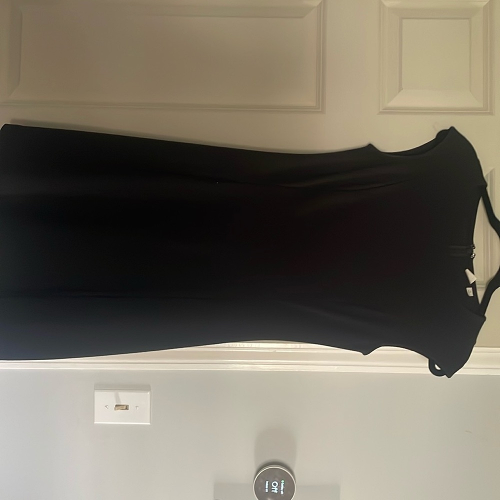 Classic black dress , good material, not too thick but not thin